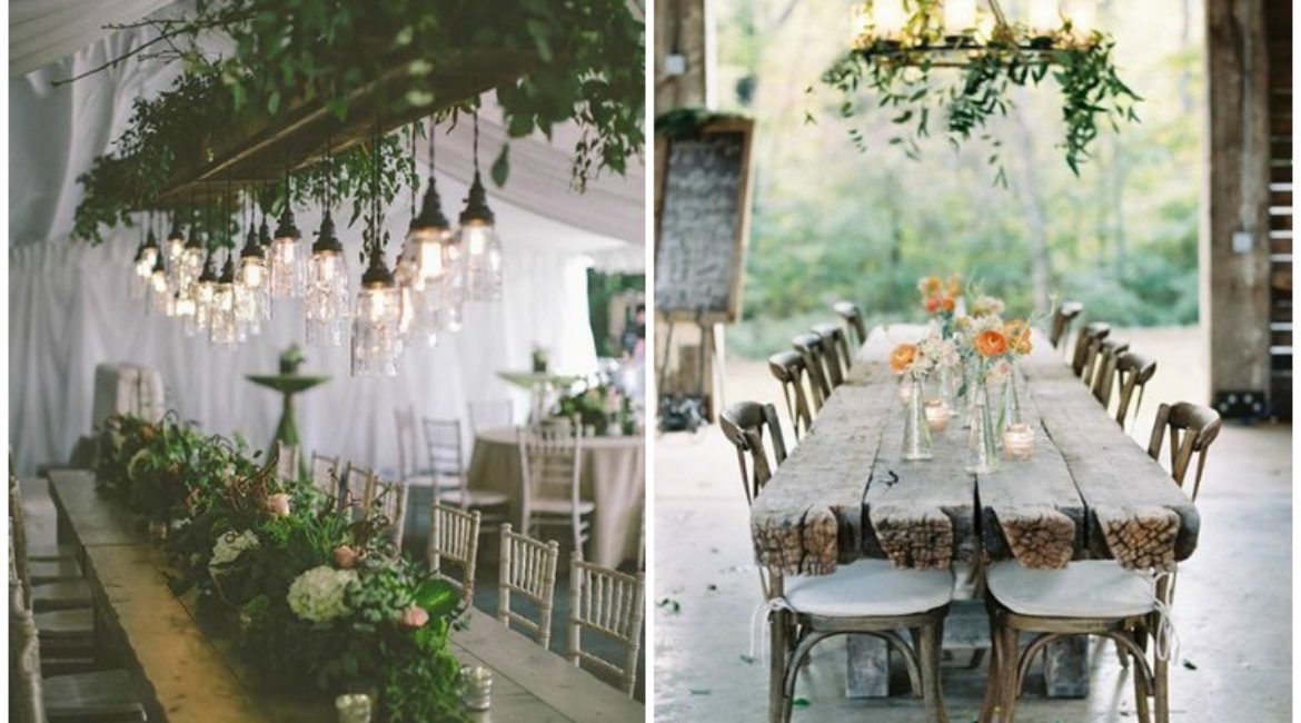 simplu rustic romantic