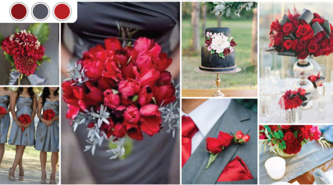 6 super combinații de culori ideale pentru nunțile din 2017